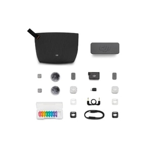 DJI�i�f�B�[�W�F�C�A�C�j&nbsp;DJI Mic Mini 2S�i���M�@×2�A��M�@×1�A�[�d�P�[�X�t���j&nbsp;DMM538