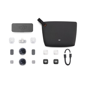 DJI�i�f�B�[�W�F�C�A�C�j&nbsp;DJI Mic Mini 2�i2 �g�����X�~�b�^�[ + 1 ���o�C�����V�[�o�[ + �[�d�P�[�X�j&nbsp;DMM532