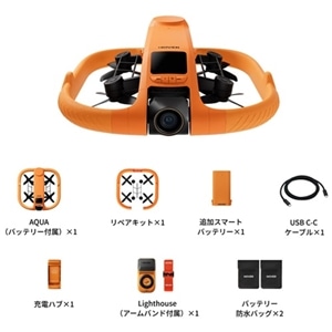 HOVERAir(�z�o�[�G�A�[)&nbsp;HOVERAir AQUA �I�����W �o�����[�Z�b�g �h���h���[�� AI��s�J����&nbsp;SP08H006