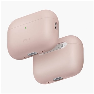 UNIQ�i���j�[�N�j&nbsp;AirPods Pro 3�p �P�[�X�@ Lino  Liquid Silicone Case&nbsp;UNIQ-AIRPODSPRO3-LINOBLPINK