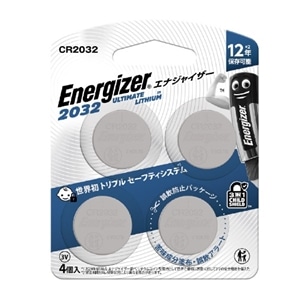 �G�i�W���C�U�[&nbsp;�uCR2032�v�K�i�@�R�C���`���`�E���d�r�i4�p�b�N�j&nbsp;CR2032J4P