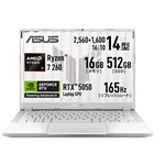 ASUS�i�G�C�X�[�X�j&nbsp;14�^�Q�[�~���O�m�[�g�p�\�R���@ASUS TUF Gaming A14 FA401UH&nbsp;FA401UH-R7R505016GW