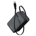 �G���R��&nbsp;������莮�P�[�u����̌^���o�C���o�b�e���[(10000mAh/22.5W)&nbsp;DE-C80L-10000BK