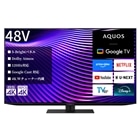 SHARP�i�V���[�v�j&nbsp;48V�^�@4K�`���[�i�[�����L�@EL�e���r�@AQUOS�i�A�N�I�X�jS7A���C���iGoogle TV�j&nbsp;4T-48S7A