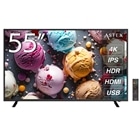 WIS&nbsp;WIS �t�����j�^�[/55�^/4K�i3840×2160�j/IPS�p�l��/HDR�Ή�/HDMI×3/�X�s�[�J�[����&nbsp;AS-M55C