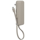 MOTTERU�i���b�e���j&nbsp;USB-C�P�[�u�� �R���Z���g��̌^ ���o�C���o�b�e���[ 5000mAh PD20W&nbsp;MOT-MBAC5001-GY