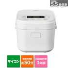 炊飯器・餅つき機 Haier JJ-M56A(W) WHITE 炊飯器 ホワイト JJ-M56A-W ［5.5合 /マイコン］｜の通販は