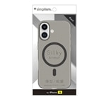 �g���j�e�B&nbsp;iPhone 16�Ή� �V���L�[�^�b�`�P�[�X�iSilky Armor�j&nbsp;TR-IP24M2-SA-CLBK