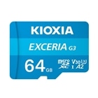KIOXIAiLINVAj EXCERIA G3 microSDXC UHS-I J[h KMU-C064G