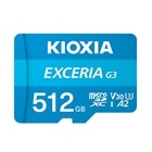 KIOXIAiLINVAj EXCERIA G3 microSDXC UHS-I J[h KMU-C512G