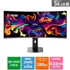 MSI�i�G���G�X�A�C�j&nbsp;34.18�^�Q�[�~���O�f�B�X�v���C&nbsp;MAG-341CQP-QD-OLED-X28