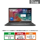 MSI�i�G���G�X�A�C�j&nbsp;15.6�^�m�[�g�p�\�R���@Modern 15 F1MX&nbsp;MODERN-15-F1MXG-5609JP