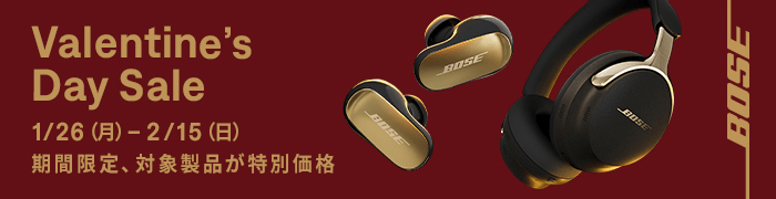 BOSE �o�����^�C���Z�[���J�Ò�