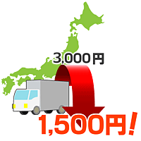 �ʏ�1��̂�������3,000�~(�ō�)�ȏ�ő��������̂Ƃ���w1,500�~(�ō�)�ȏ�ő��������x�ƂȂ�܂��B