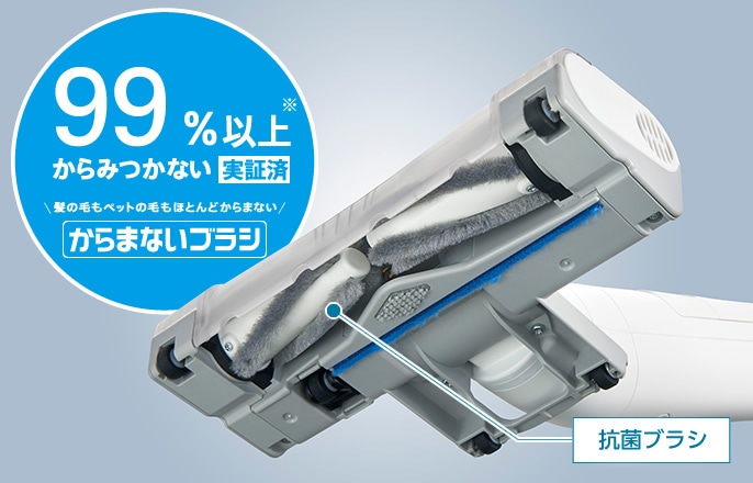 これまでにない新しいスタイルの「セパレート型コードレススティック