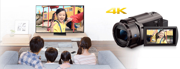 ズームしてもブレずに撮れる！「4Kハンディカム」新モデルが登場