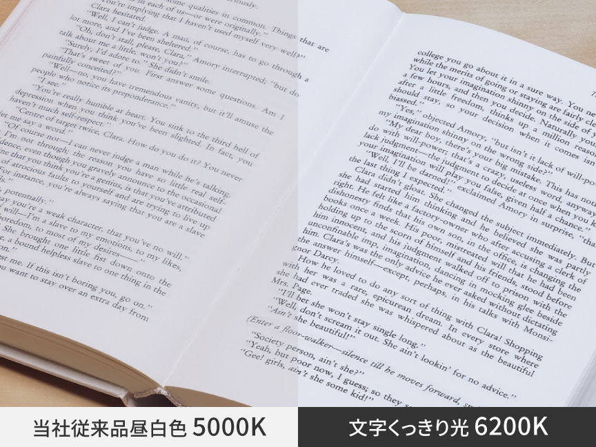 �p�i�\�j�b�N�]���i�����F 5000K�^������������� 6200K
